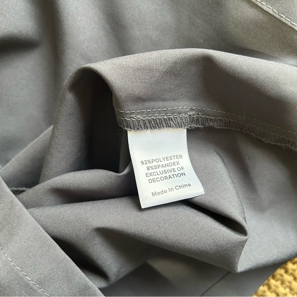 EVEREVE Charcoal Gray Quarter Zip Scout Athletic Dress - Size M - Picture 6 of 8